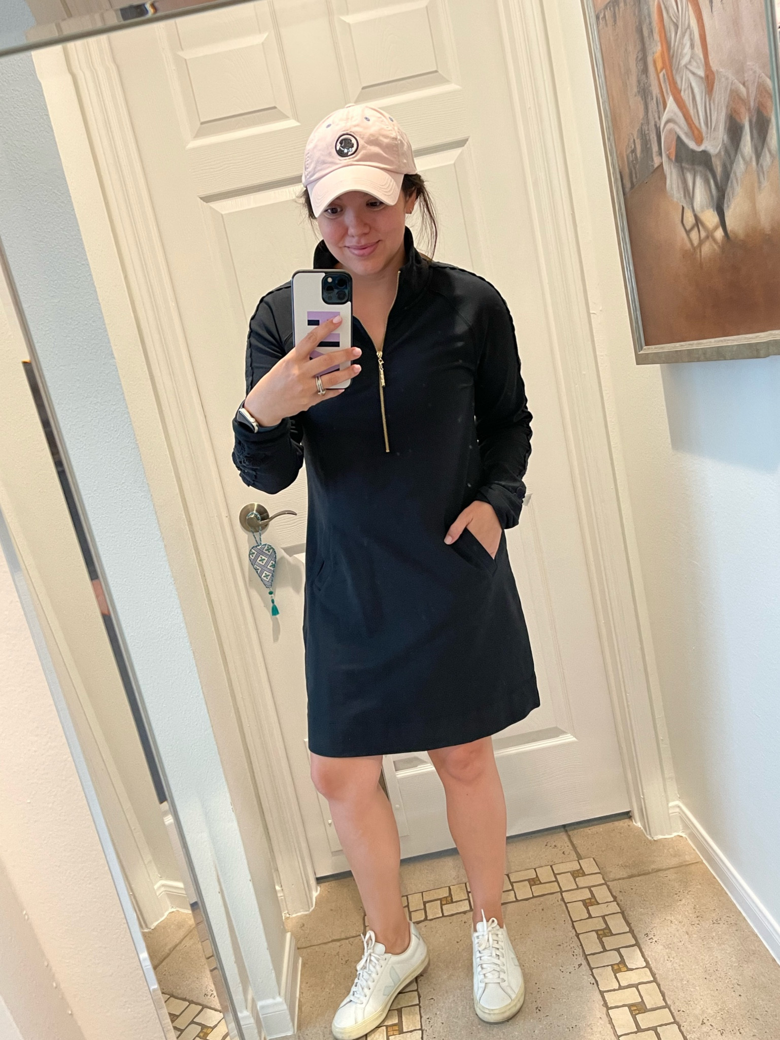 Easy to throw on and go dress, cotton long sleeve skipper popover dress, Lilly Pulitzer dress, mom outfit
Wearing a medium! 

#LTKstyletip