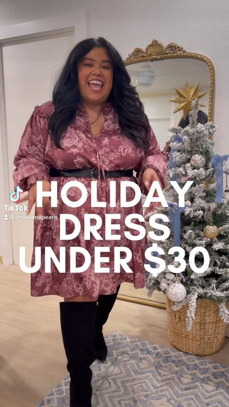 A plus size holiday dress under $30 and in stock in sizes 14-28!!! Run to pick it up! It’s soo good! Plus size holiday outfits, plus size outfit, plus size looks

#LTKunder50 #LTKcurves #LTKHoliday