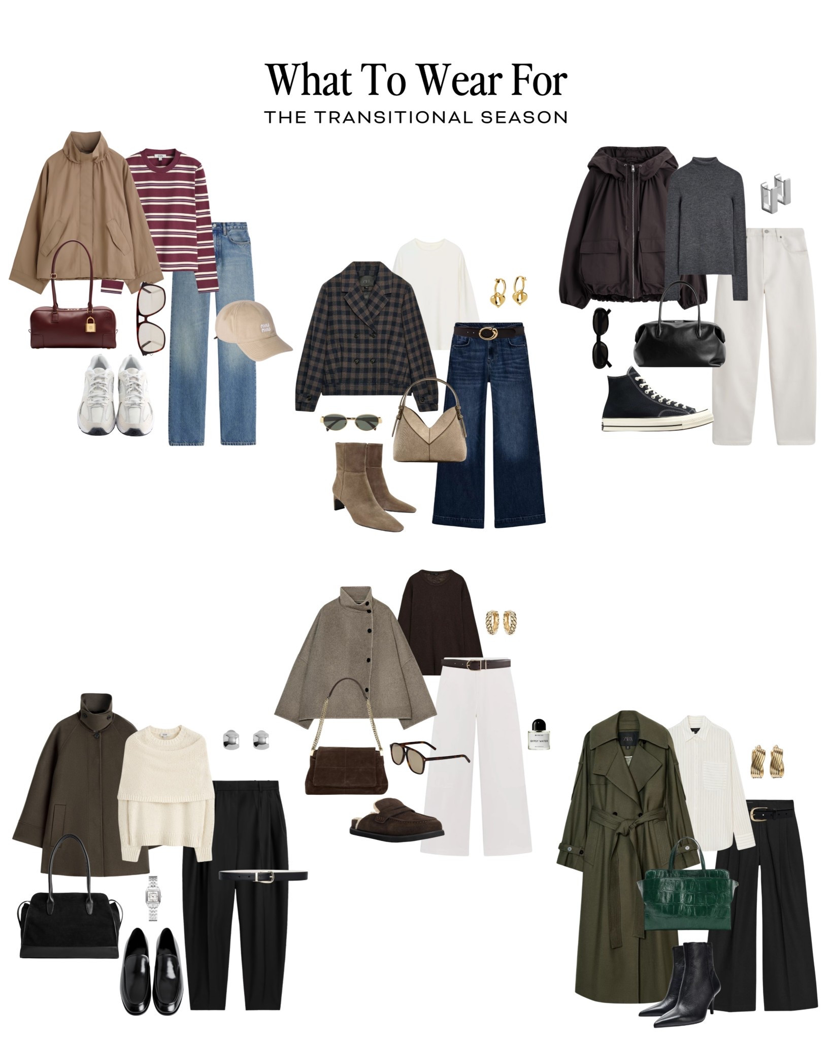 Transitional outfit inspo 🫶

High street style / early spring / Zara new in / COS outfit / trench coat / workwear 

#LTKuk #LTKspring