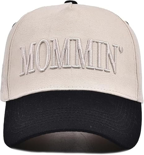 Vintage Two-Tone Women's Baseball Cap, Mommin Trucker Hat for Women & Men, Adjustable Baseball Ca... | Amazon (US)