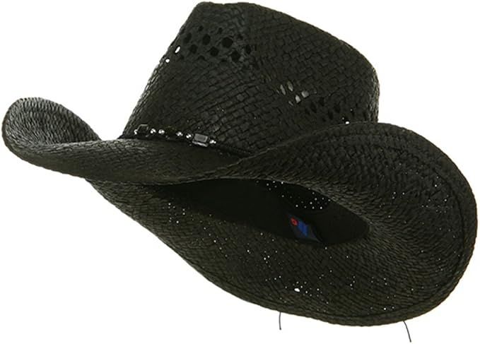 MG Womens Straw Outback Toyo Cowboy Hat | Amazon (US)