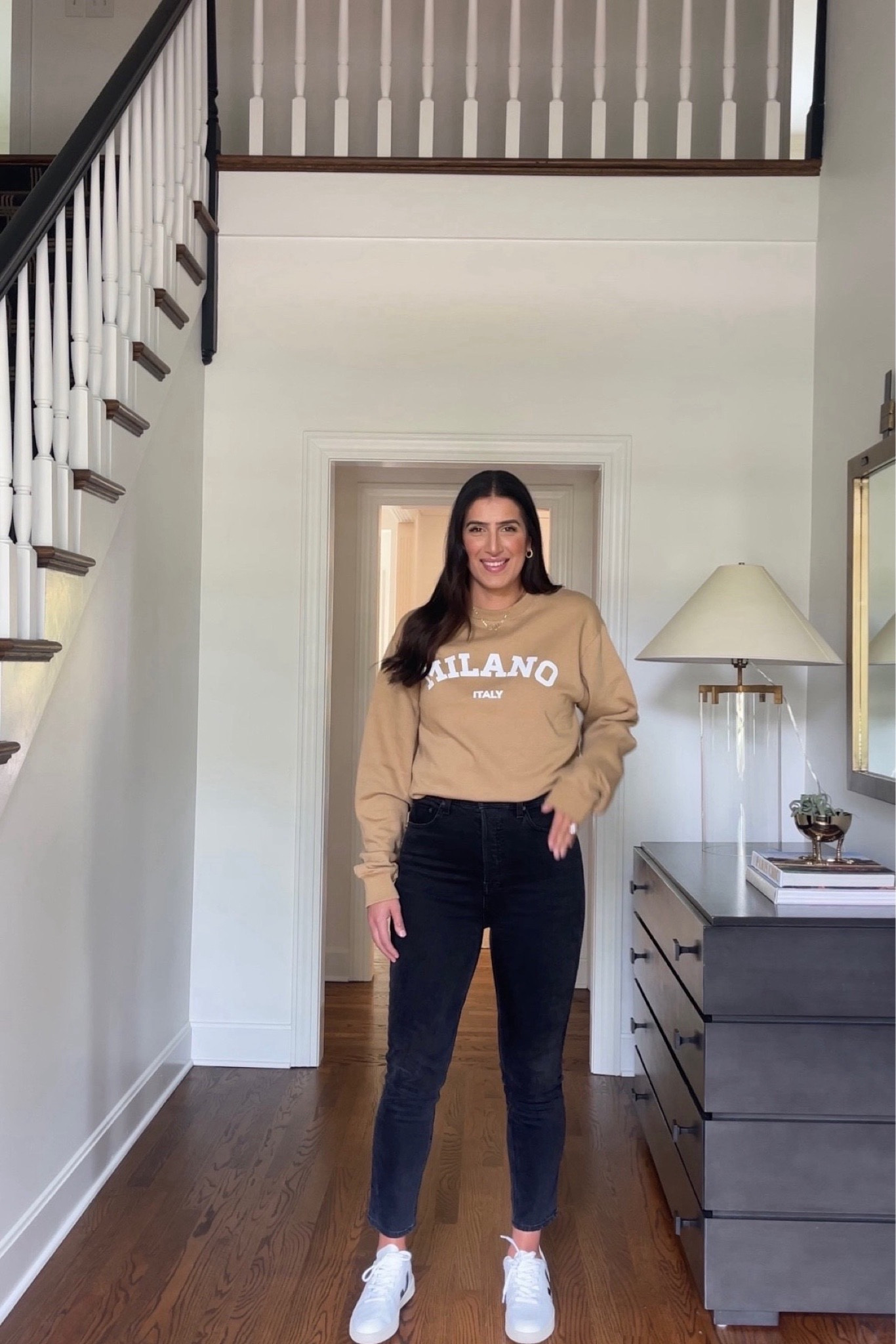 Cold weather outfit inspo! Perfect for running errands!

Graphic sweater - black leggings - casual winter out - cold weather outfit - crew neck sweatshirt 

#LTKSeasonal #LTKstyletip #LTKfamily