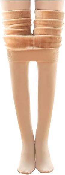 Persepolis Women's Winter Warm Tights Fleece Lined Extra Thick Thermal Leggings Fits XS-M Nude | Amazon (UK)