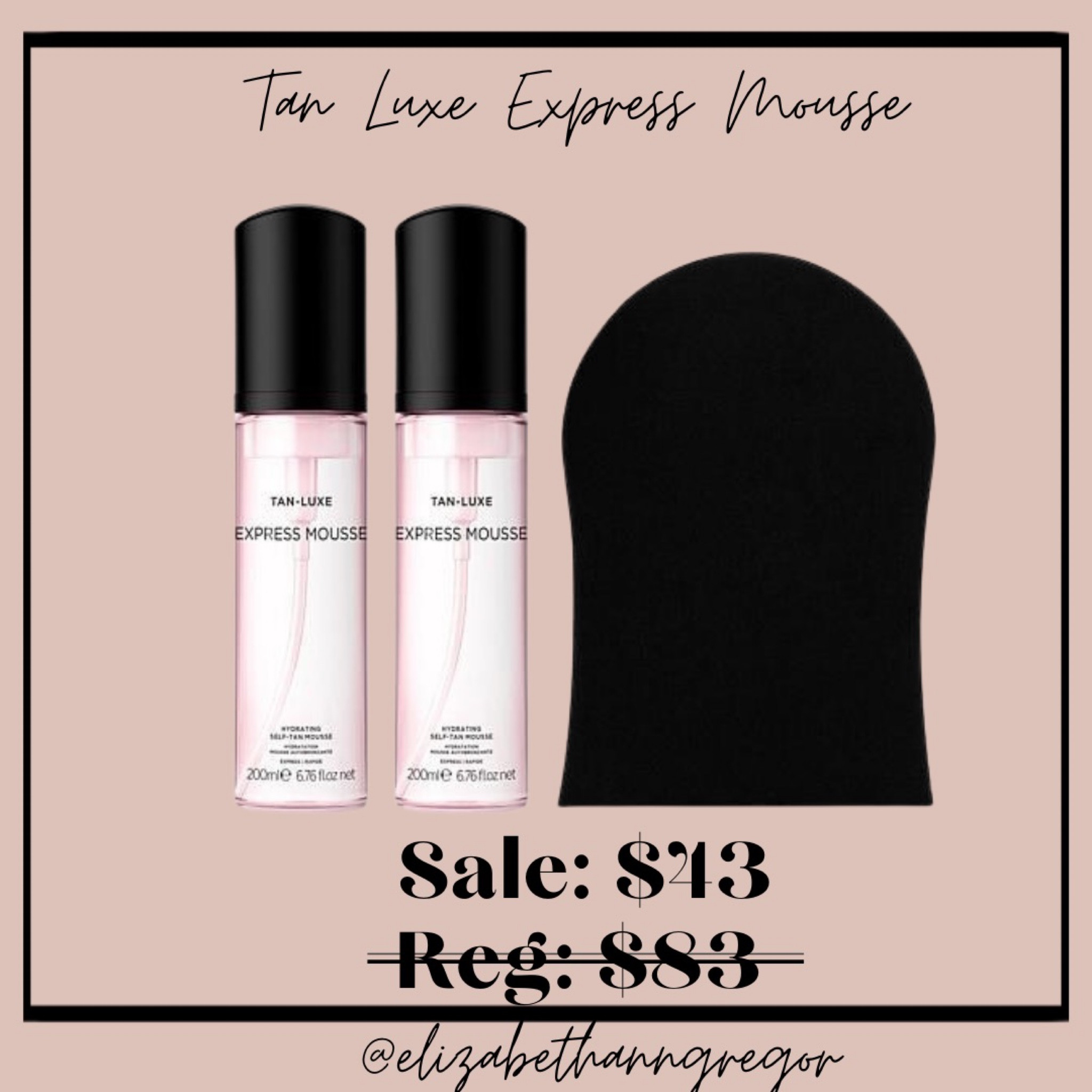 My new favorite self tanner! So soft and hydrating! Snag it while it’s almost half off and you get two bottles plus mitt!

#LTKBeautySale #LTKunder50 #LTKbeauty