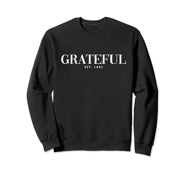 Add To Cart! Women Grateful Letter Graphic Crewneck Pullover Sweatshirt | Amazon (US)