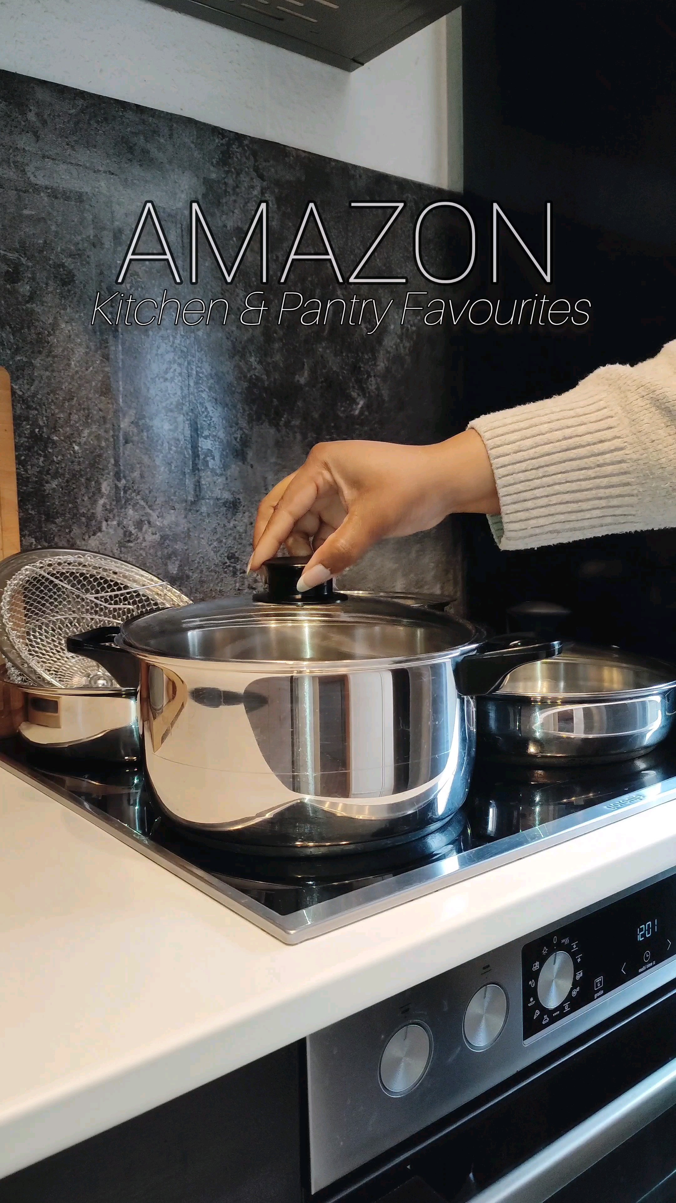 A few of my favorite kitchen essential finds that make cooking enjoyable. All found on Amazon From a chic everyday cookware & speciality pots and pans, to a checkered cutting board, coffee machine. #amazonkitchenfinds #kitchendecor #amazonhome #amazonfinds #luxurykitchenitems #amazonhomefavorites #cozykitchen #affordablehomedecor #kitchenorganization #homedecorinspo #modernkitchen #neutraldecor #homeaesthetic 

#LTKHome #LTKfoodie #LTKSaleAlert