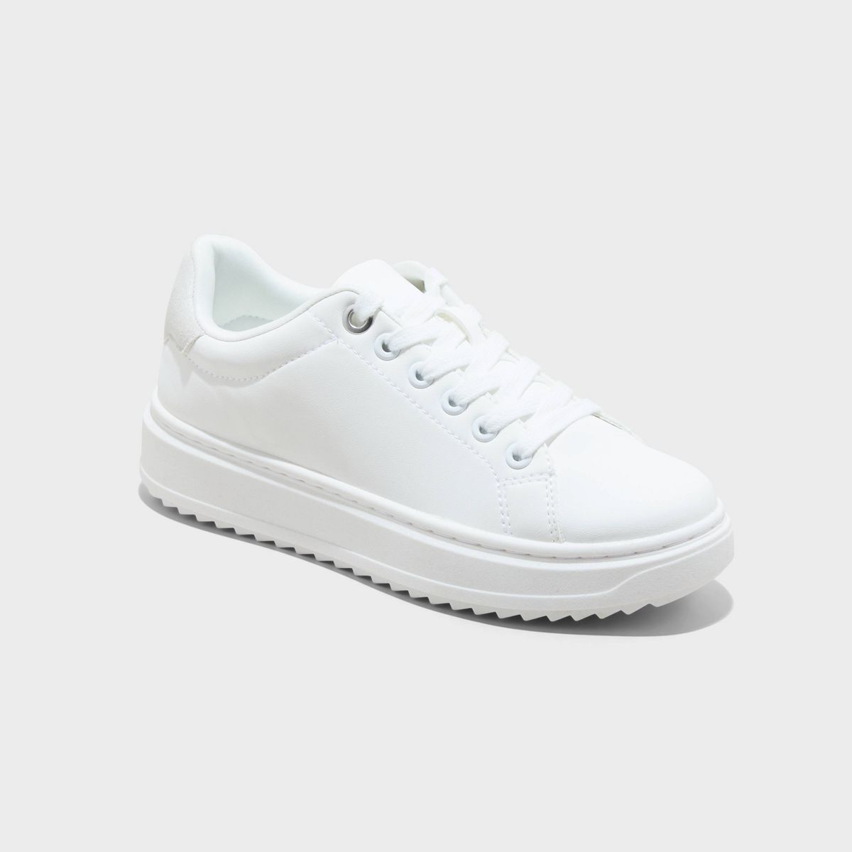 Women's Peggy Sneakers - A New Day™ White/Cream 5.5 | Target