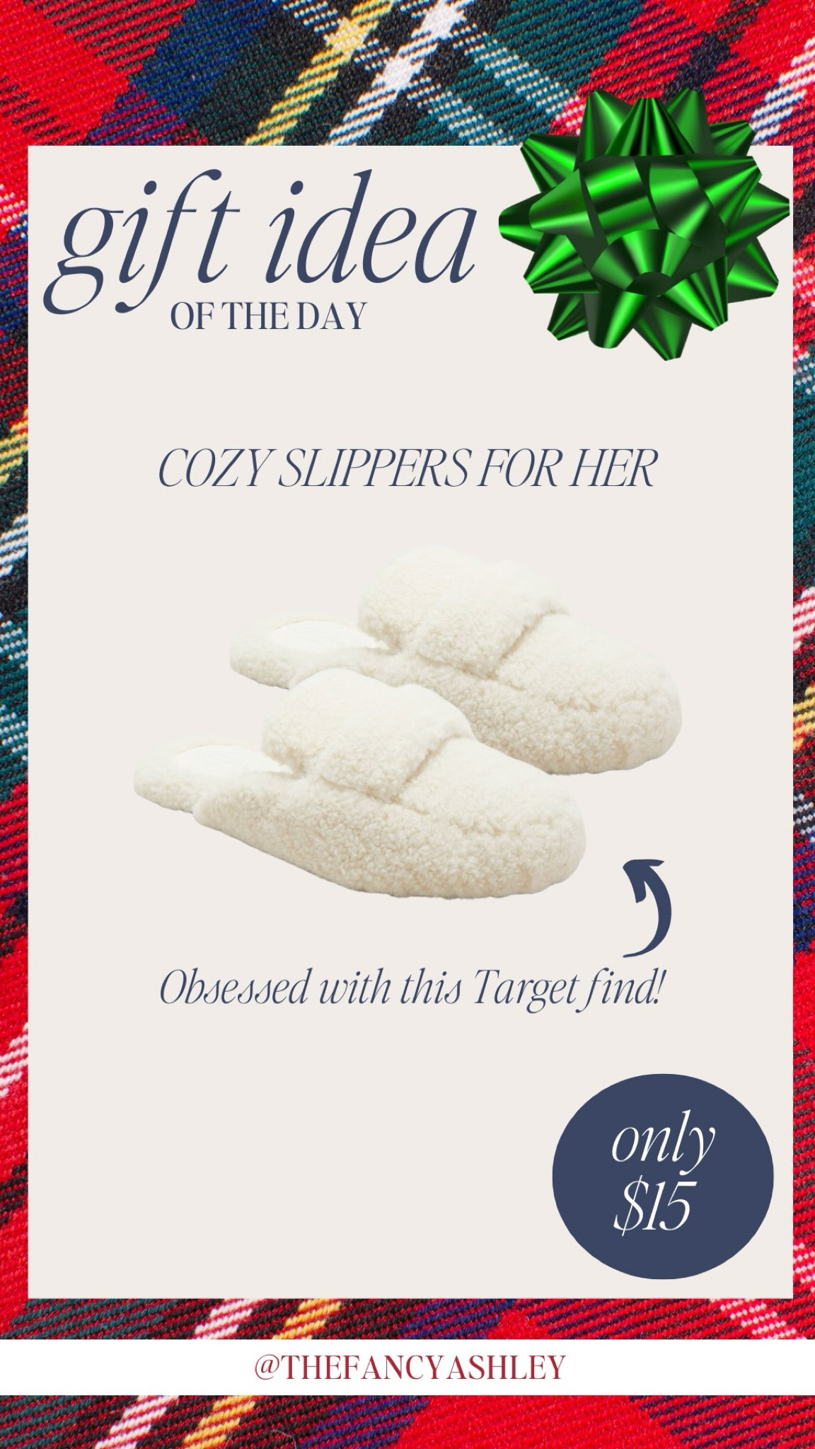 Gift Idea of the Day: Target is coming in hot with these $15 cozy slippers! They’re so soft, cute, and come in TWO fab colors. Perfect for gifting or treating yourself. You’re gonna want these.

#LTKGiftGuide #LTKFindsUnder50 #LTKShoeCrush