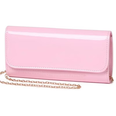 Patent Leather Envelope Clutch for Women Stylish Evening Handbag with | Target