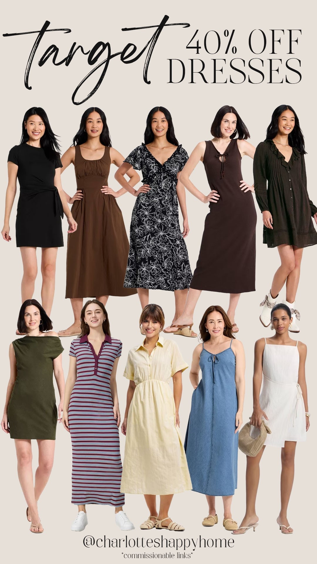 Target 40% off dresses!

#targetdeals

Target deals. Target fashion. Target new arrivals. Target summer dress. Target fall dress.

#LTKSeasonal #LTKSaleAlert #LTKootd