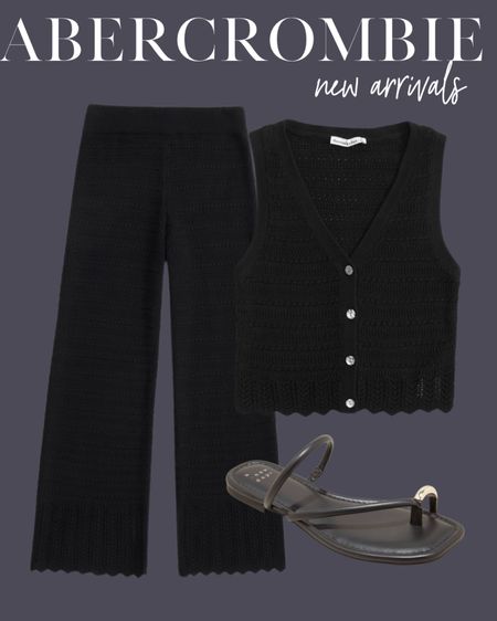Abercrombie crochet pant vest set size xxs 
Summer outfit idea 

#LTKfindsunder50 #LTKSeasonal #LTKfindsunder100