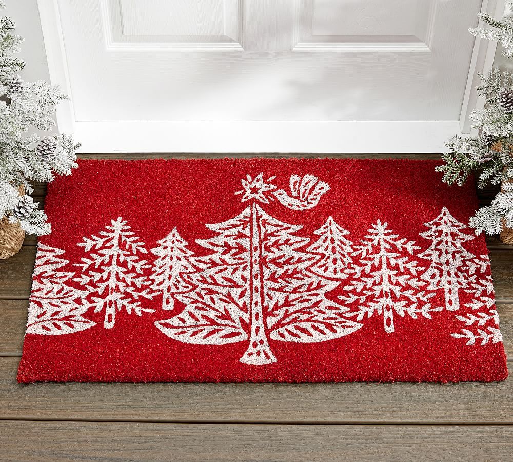Nordic Trees Doormat | Pottery Barn (US)
