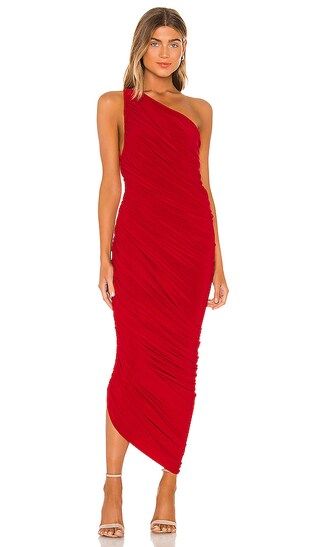 Norma Kamali Diana Gown in Red. Size XXS, S. | Revolve Clothing (Global)