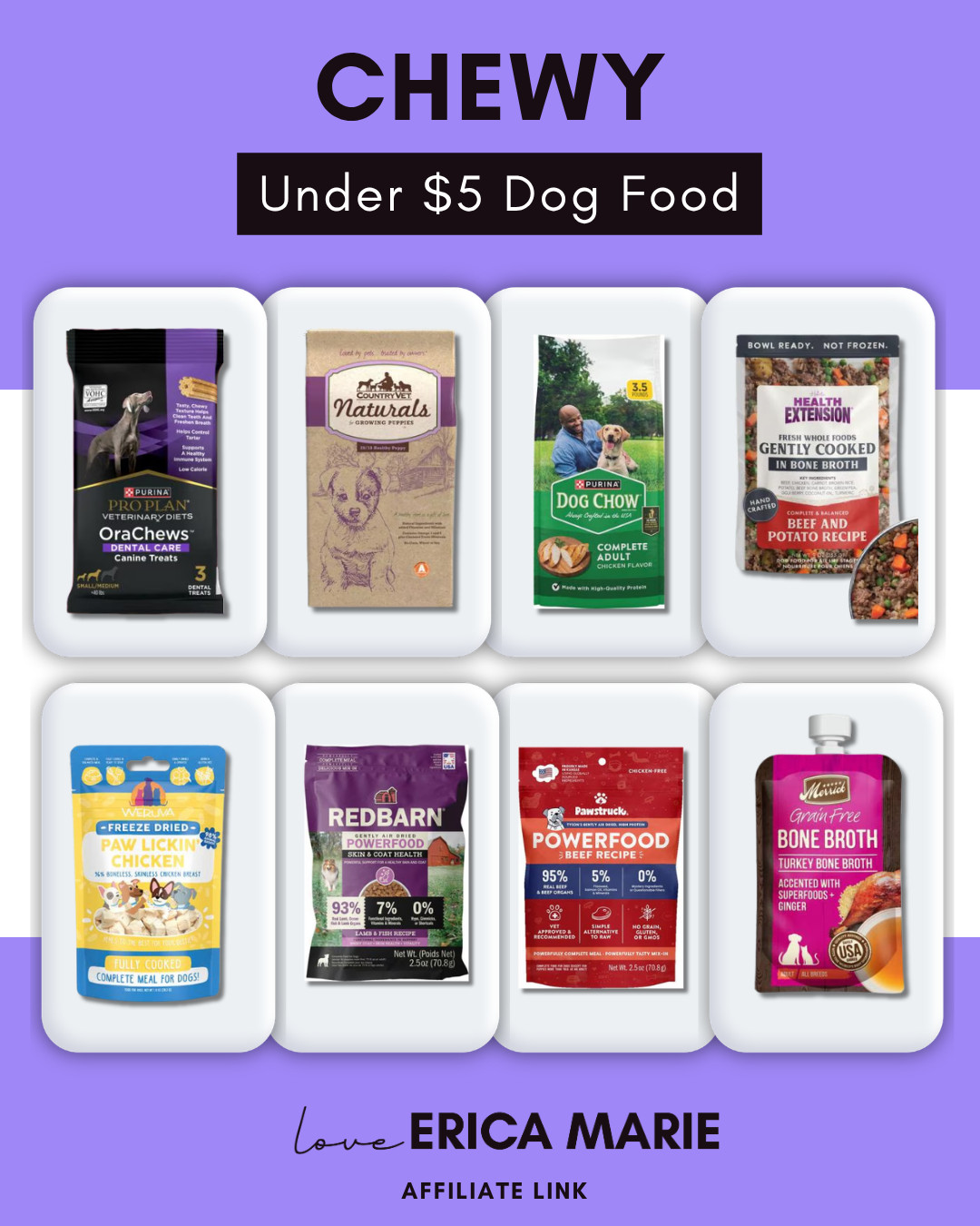 Shop dog food under $5 and save on affordable meals and treats for your furry friend. Discover budget-friendly options perfect for everyday feeding or letting your pup try new flavors. Stock up on pet essentials while these limited-time deals last. 

 #LTKvlog #LTKHome #LTKSaleAlert
