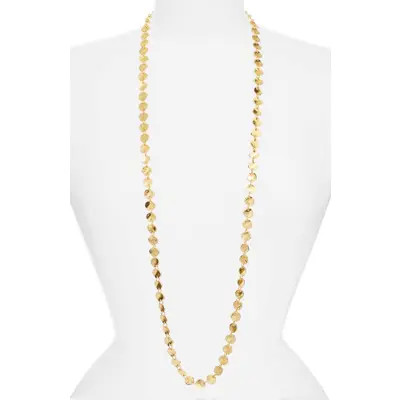 Karine Sultan Sophia Long Necklace in Silver at Nordstrom | Nordstrom