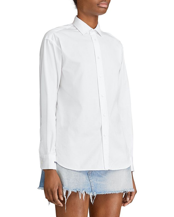 Cotton Broadcloth Shirt | Bloomingdale's (US)