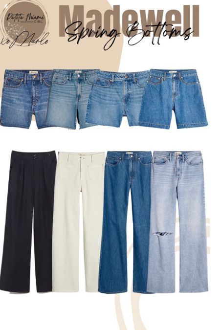 I Love Madewell shorts, jeans or pants . I wear a 25p . 

#LTKstyletip #LTKxMadewell #LTKsalealert