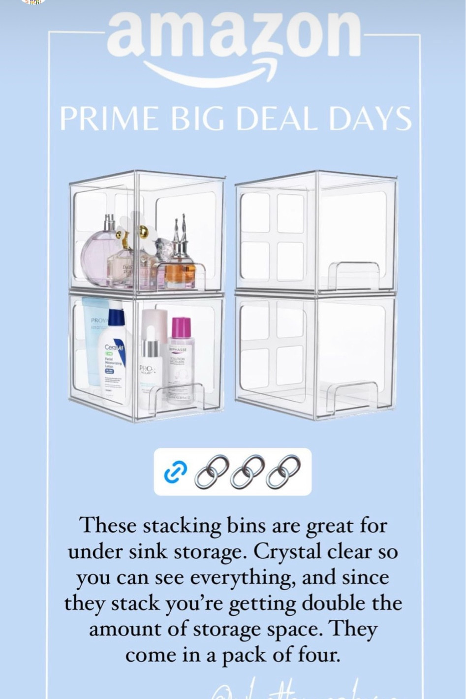 Stackable organizers 