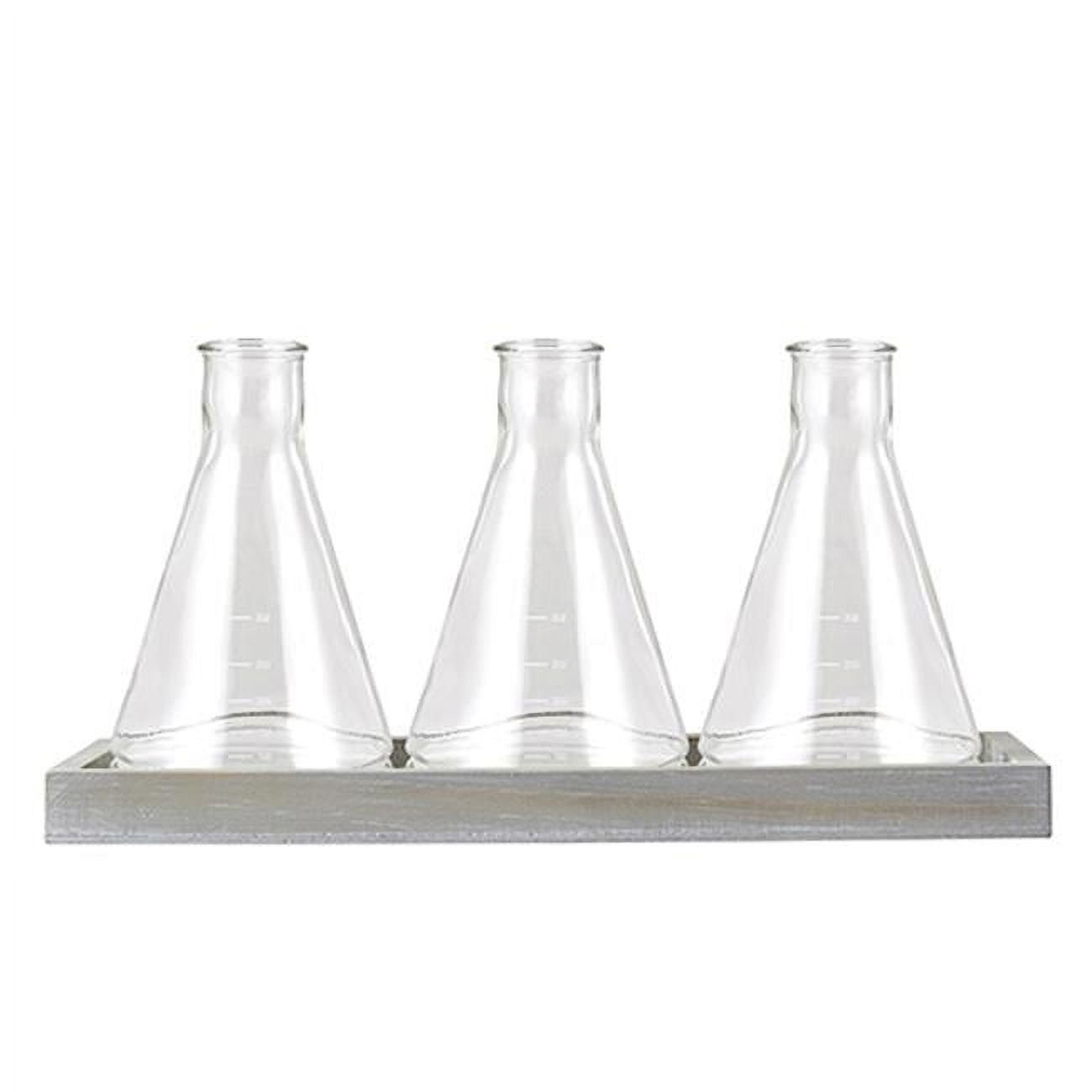 Christian Brands G2639 Glass Beaker Vase - Trio SetPack of 2 | Walmart (US)