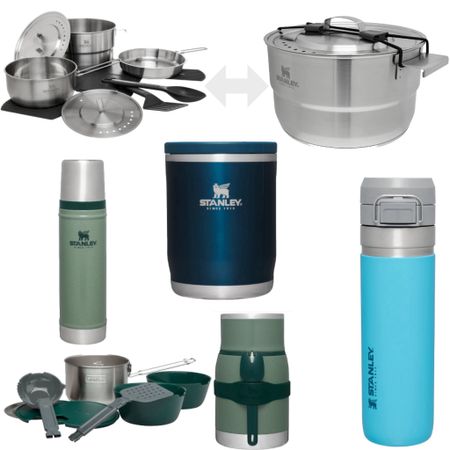 STANLEY ADVENTURE EVEN-HEAT CAMP PRO COOKSET

STANLEY ADVENTURE STAINLESS STEEL ALL-IN-ONE TWO BOWL COOK SET

STANLEY CLASSIC LEGENDARY BOTTLE | 20 OZ

STANLEY ADVENTURE TO-GO FOOD JAR | 18 OZ

ADVENTURE TO-GO FOOD JAR + SPORK | 24 OZ

THE QUICK FLIP GO BOTTLE | 24 OZ

#LTKtravel #LTKsalealert #LTKHoliday