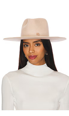 Ruslan Baginskiy Logo-embellished Fedora Hat in Beige from Revolve.com | Revolve Clothing (Global)