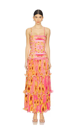 Bimi Dress in Hibiscus | Revolve Clothing (Global)