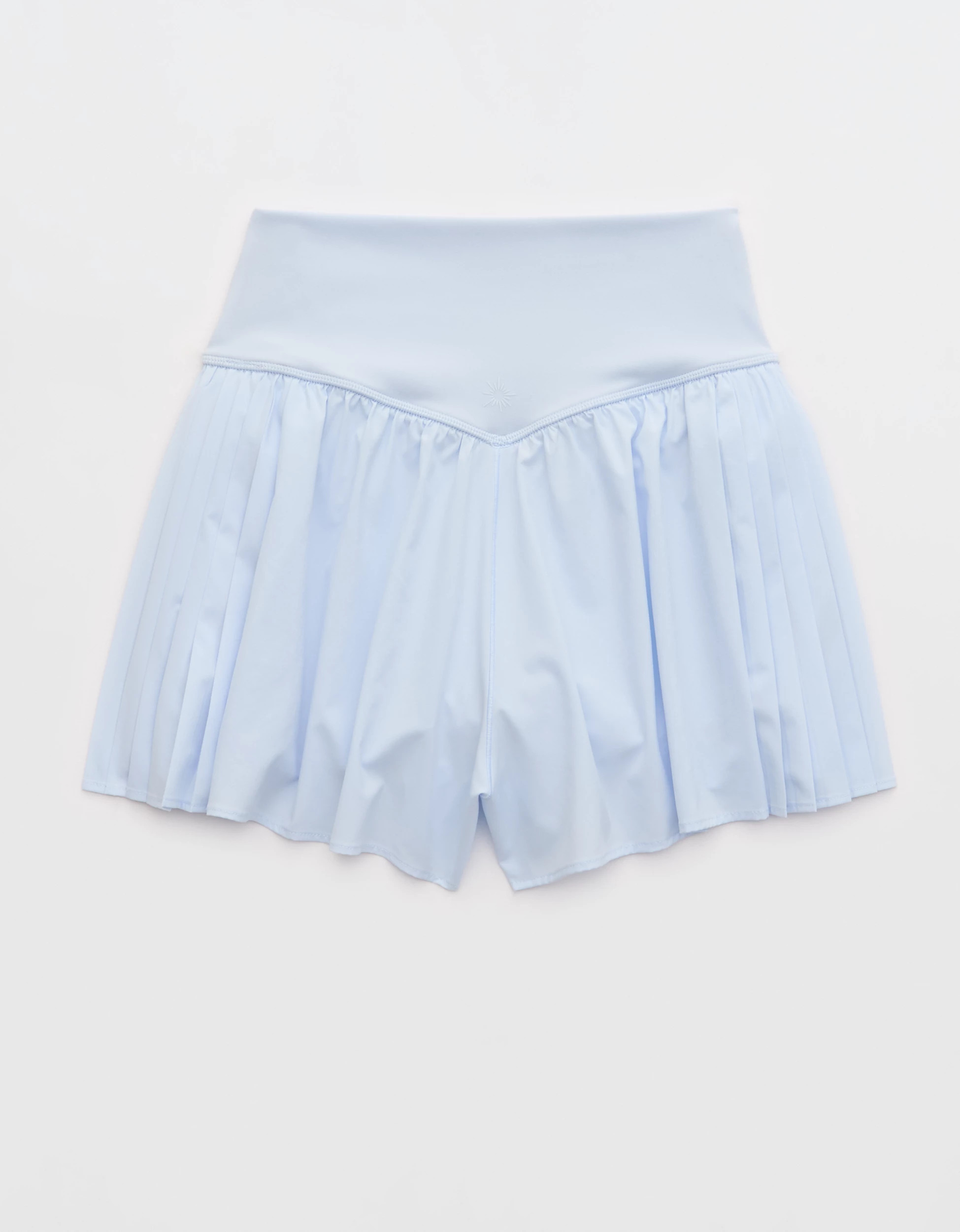 OFFLINE By Aerie Real Me Pleated Flowy Short | Aerie