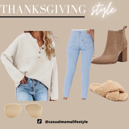 Casual style, casual thanksgiving, clean style, Levi’s , comfort style, thanksgiving outfit, fall outfit, 

#LTKHoliday #LTKstyletip #LTKfit