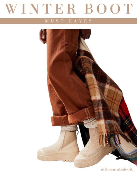 These amazing shearling winter boots are on my Christmas List! 🤩

#winterboots #boots #winter #outfitinspo #sorel #rubberboots #shearlingboots #furboots #neutralboots #neutral

#LTKshoecrush #LTKGiftGuide #LTKSeasonal