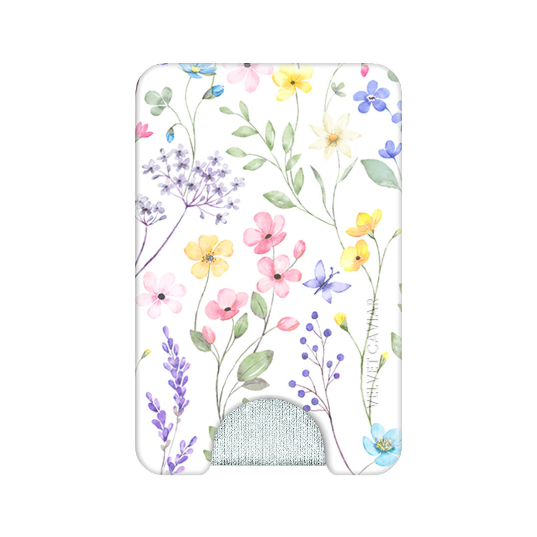 Enchanted Floral MagSafe Wallet | Velvet Caviar