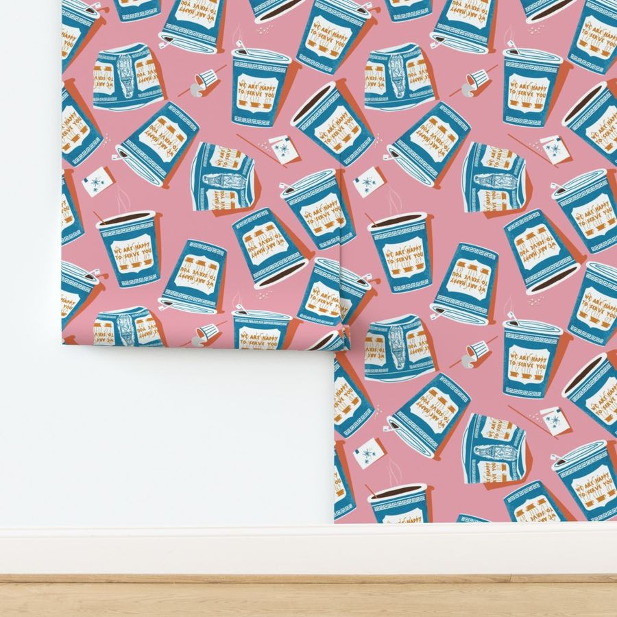 NYC Coffee Cup Venti | Spoonflower