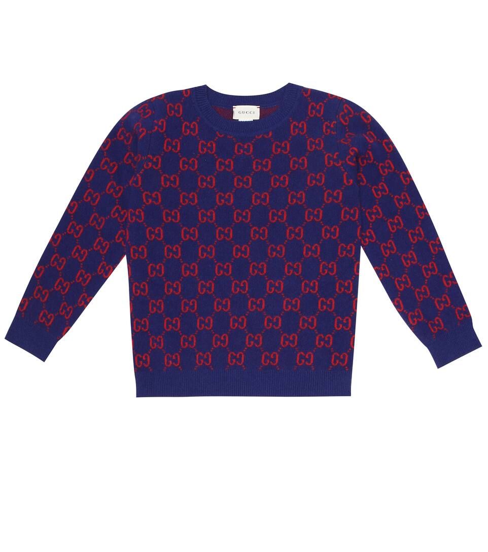 GG jacquard wool sweater | Mytheresa (US/CA)