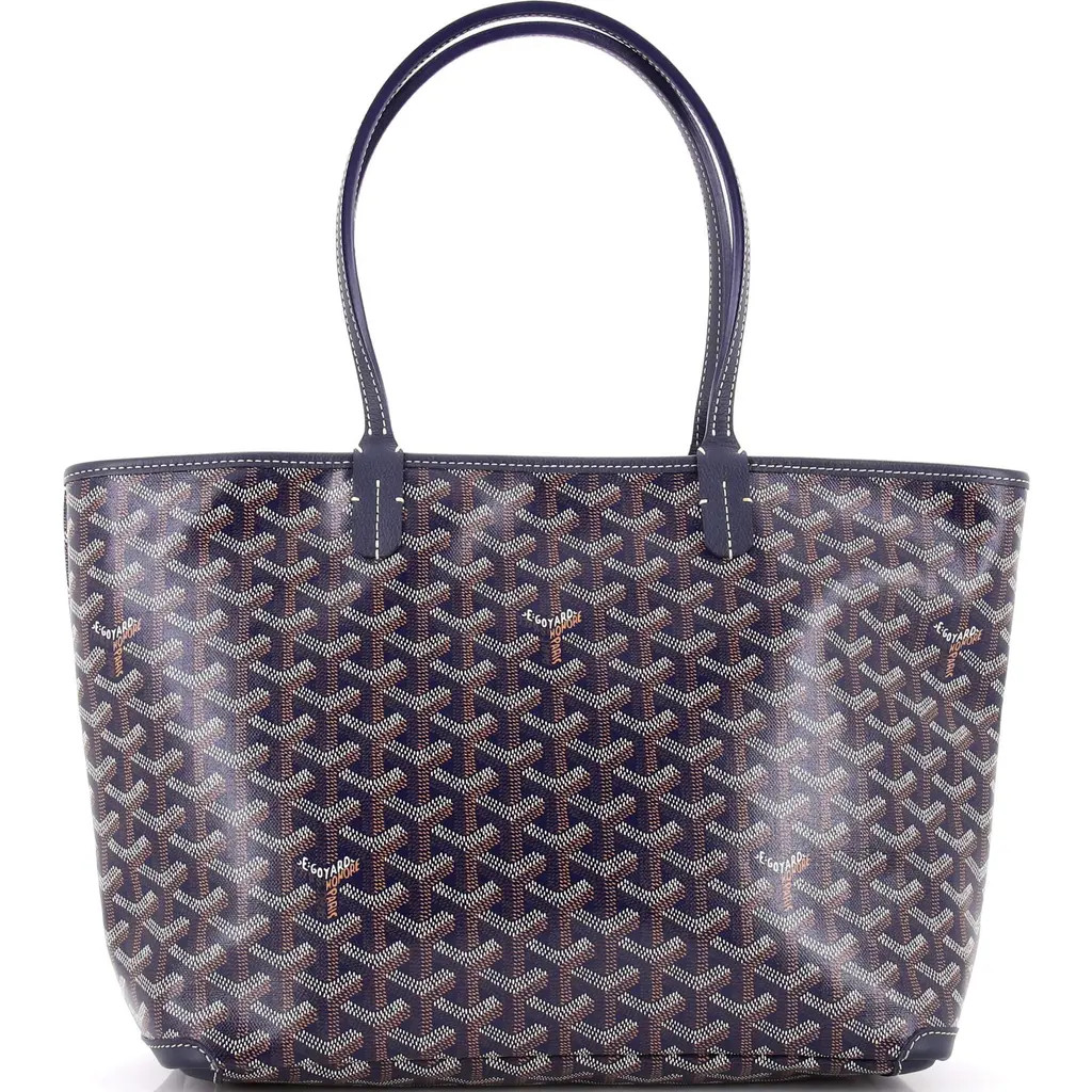 Pre-Owned Goyard Artois Tote Coated Canvas PM in Blue at Nordstrom, Size Small | Nordstrom