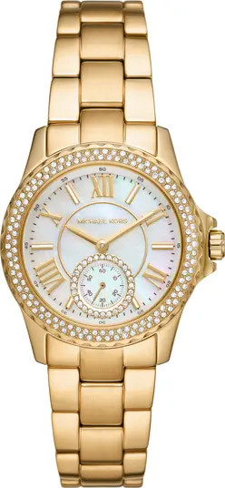 Everest Pavé Bracelet Watch, 36mm | Nordstrom