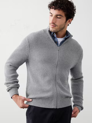 Fisherman Sweater Jacket | Banana Republic Factory