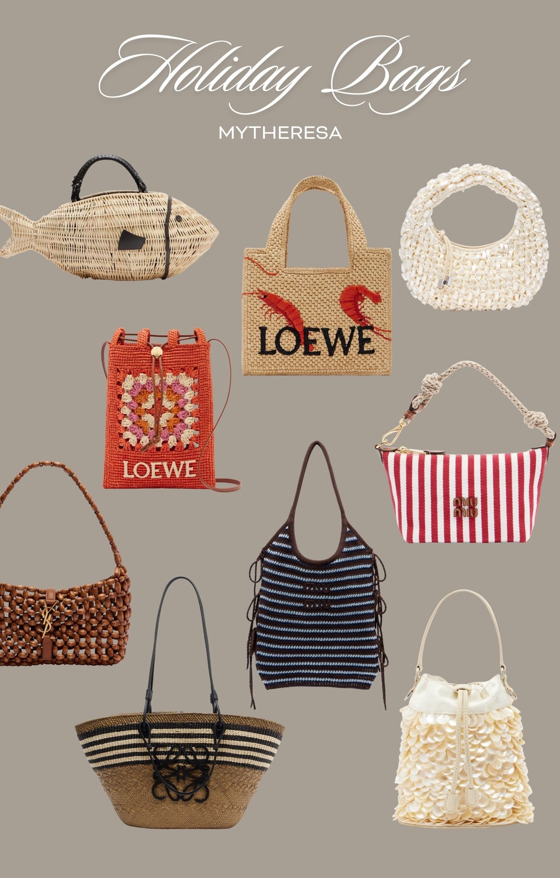 Holiday bags from Mytheresa ✨

#LTKsummer #LTKbag #LTKluxury