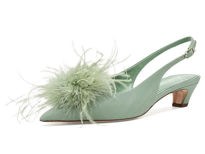 Sam Edelman Finch Feather Women's Shoes Black: 5 M, Synthetic | Zappos.com