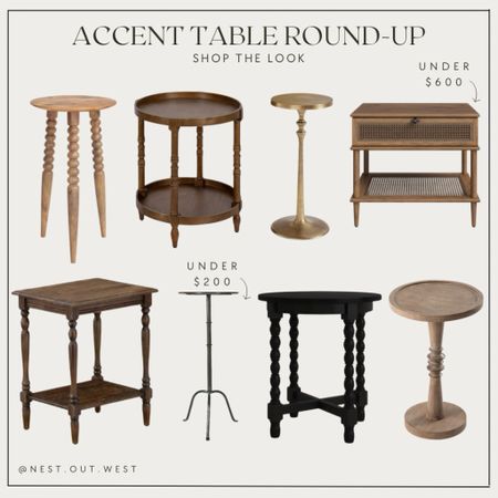 Accent table round up, accent table ideas, cocktail table, end table

#LTKhome