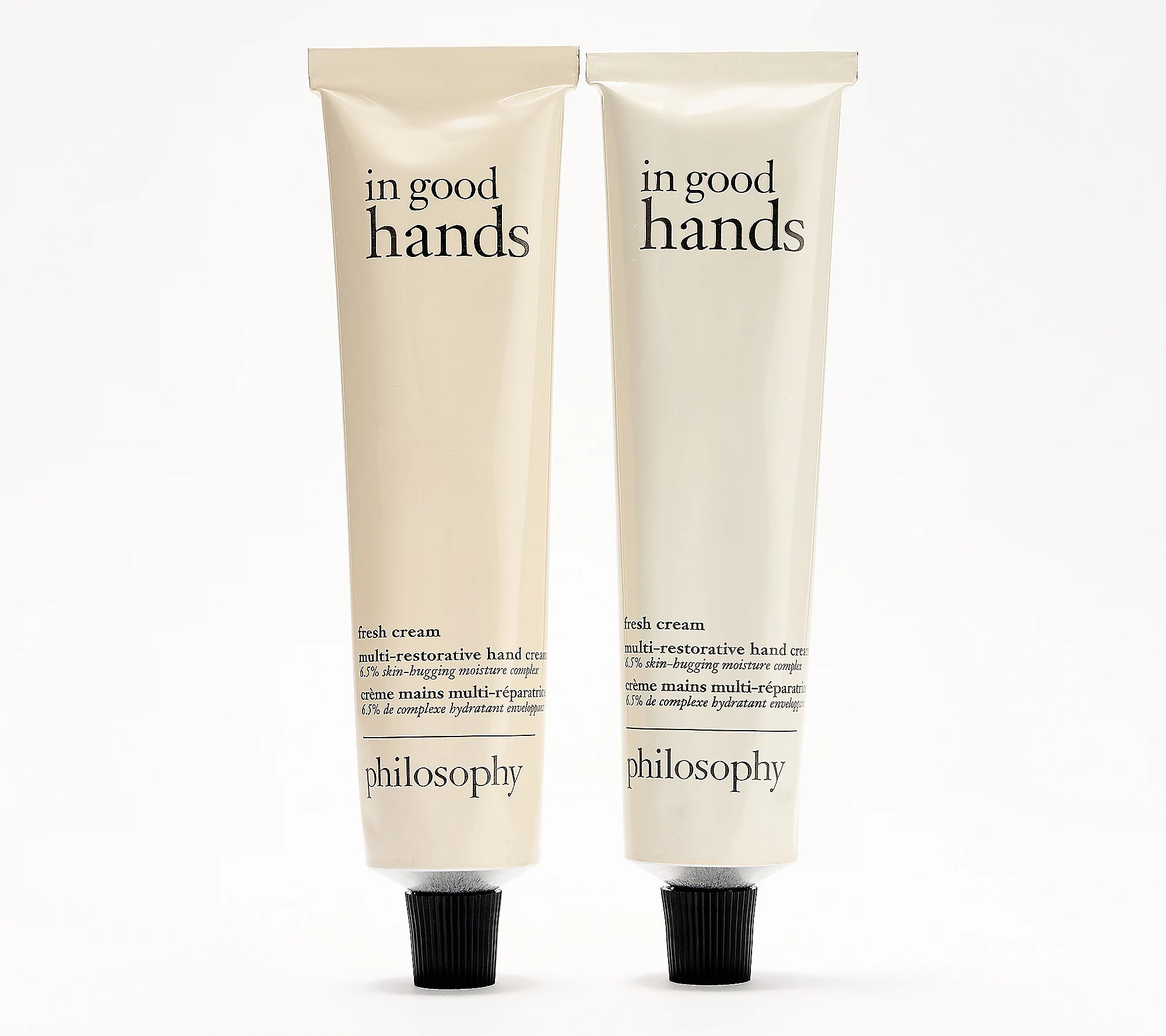 philosophy in good hands restorative hand cream 2.5oz duo | QVC