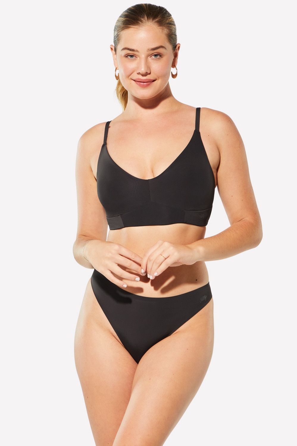 Smoothed Reality Plunge Bra | Fabletics - North America