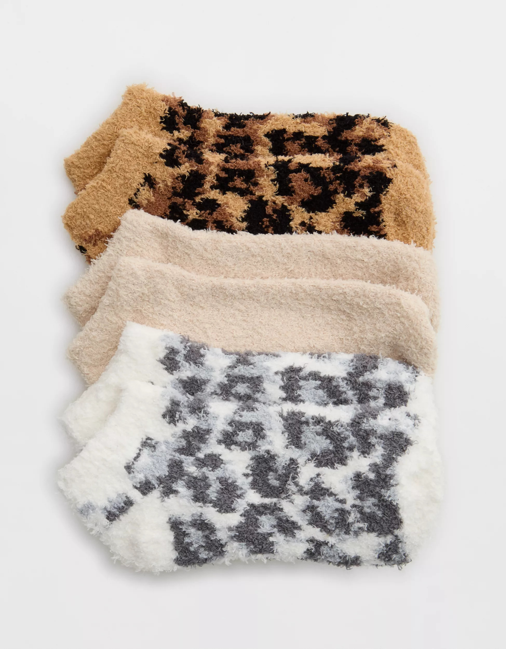 Aerie Cozy Ankle Socks 3-Pack | Aerie