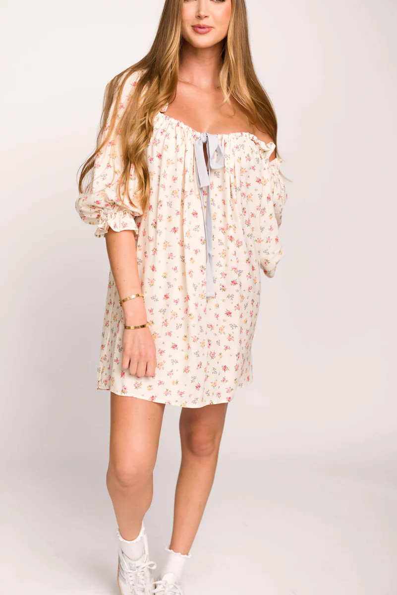 Darling Mini Dress in Country Bloom | Worth Collective
