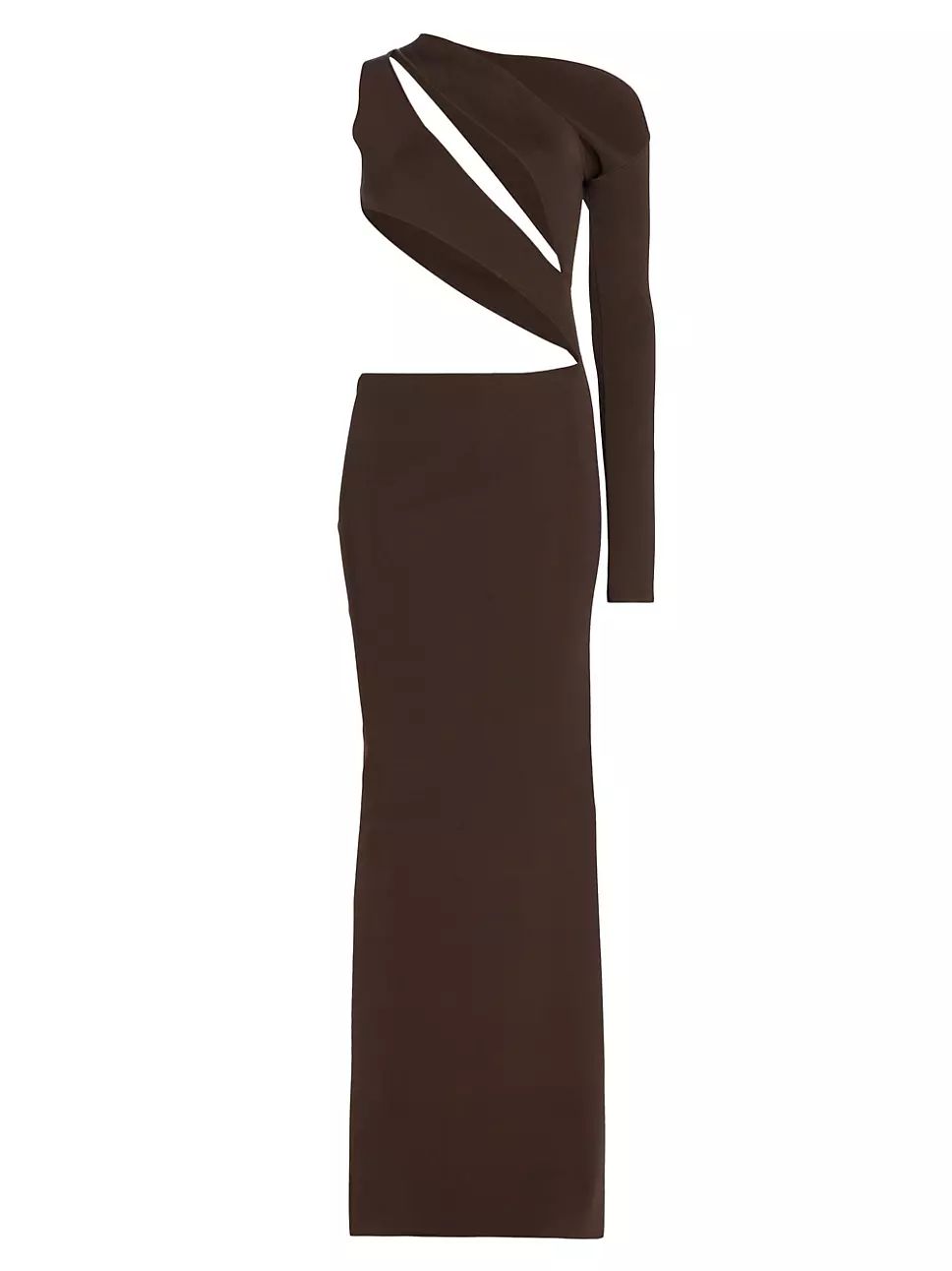 Actin Slashed Cut-Out Gown | Saks Fifth Avenue