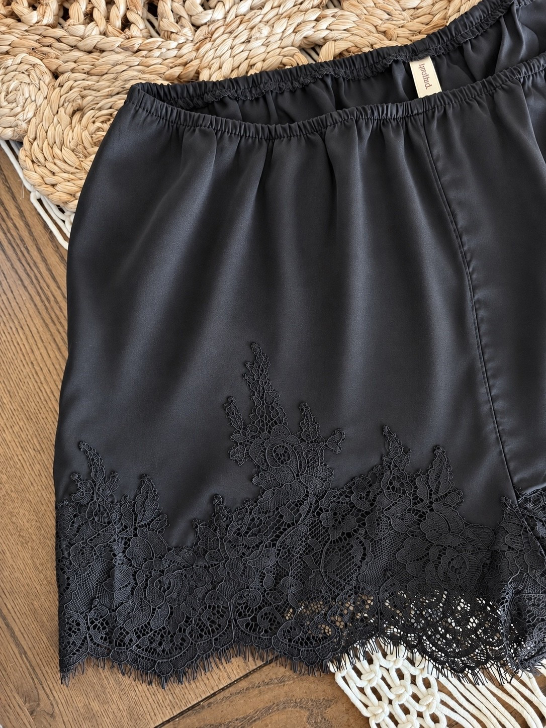 Obsessed with these lace-trimmed silky shorts. The delicate lace, easy pull-on fit & gorgeous drape make them feel effortlessly elevated. Sadly, black is sold out online, but there are still some beautiful colors available & they’re too good to miss.

LyreBird lace shorts - Anthropologie shorts - silky shorts - satin shorts - lace trim shorts - pull on shorts - romantic style - feminine style - elevated basics - quiet luxury - fall fashion - fall outfit ideas - date night outfit - going out outfit - transitional fall style - Anthropologie finds - women’s fashion - chic casual outfit - elevated everyday style

#LTKNYFW #LTKootd #LTKU