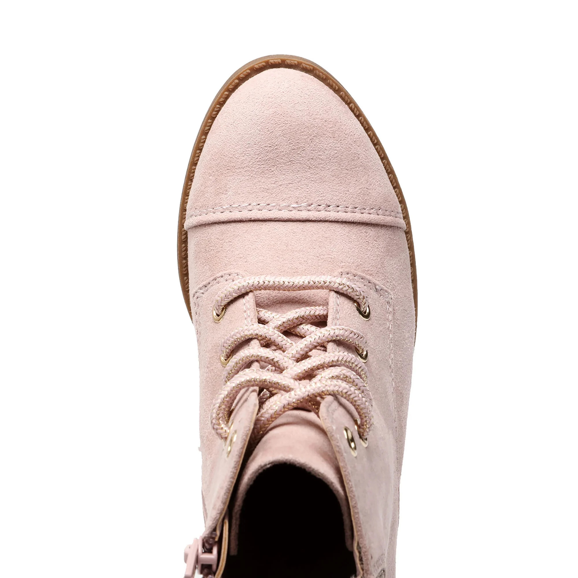 Wonder Nation Sweater Cuff Heeled Booties (Little Girls & Big Girls) | Walmart (US)