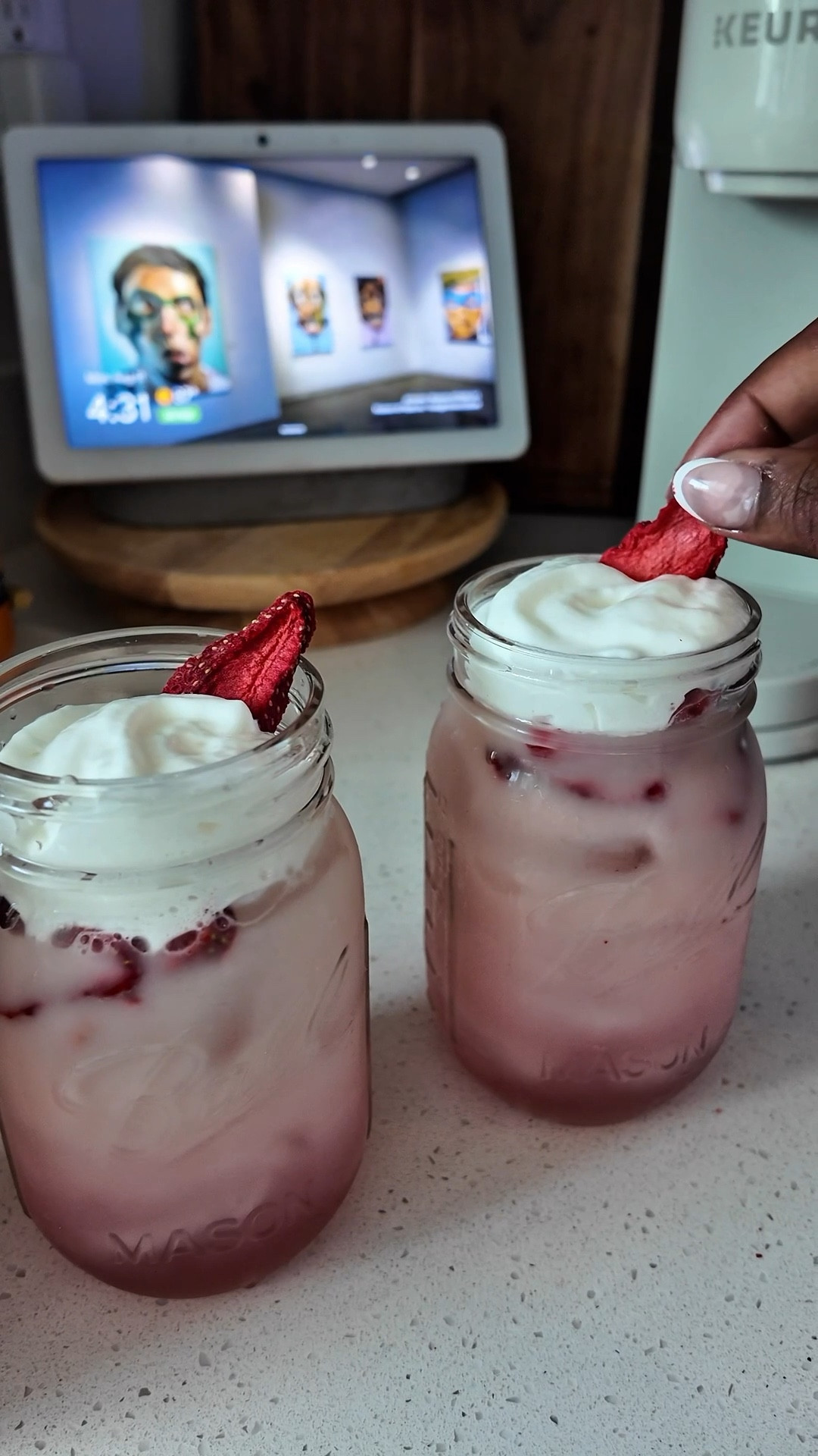 We have Starbucks Pink Drink at home 

#LTKFamily #LTKHome #LTKKids