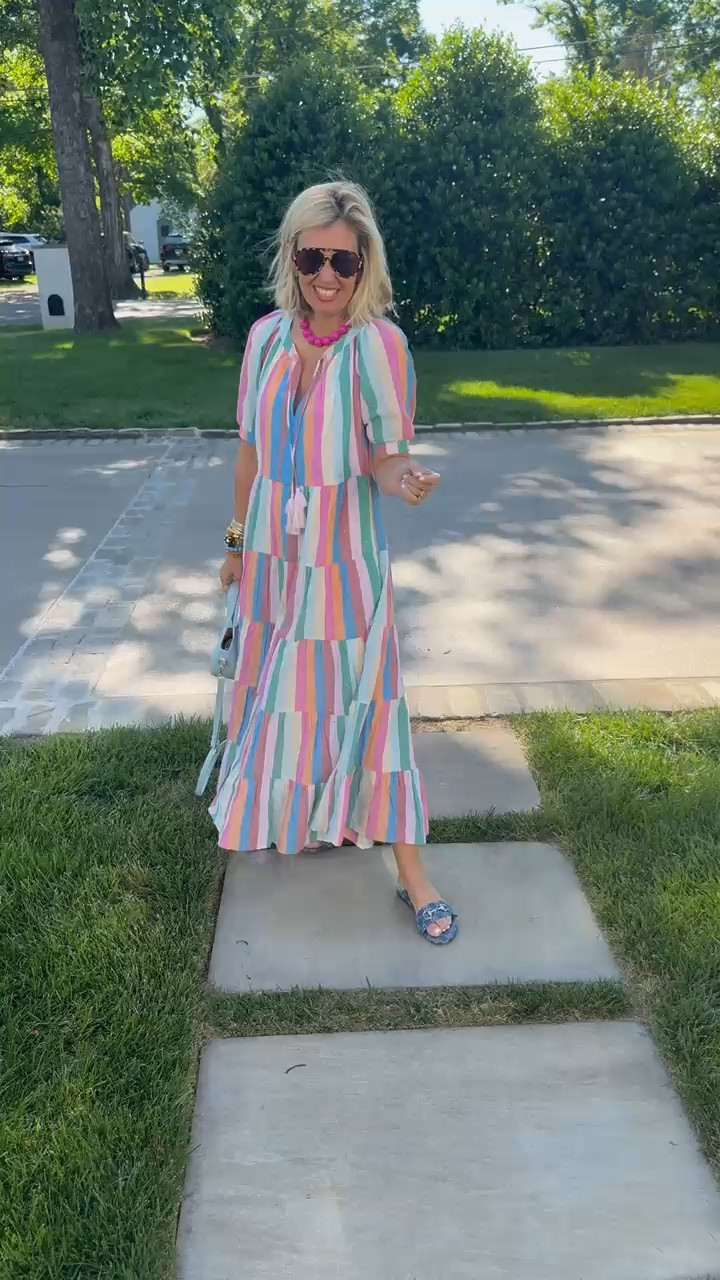 Boden favorites on sale for 25% off EVERYTHING with code 3PPA! @Boden (US) Oh the gorgeousness of this Boden dress! Y’all….truly beautiful! I’m in a size 2 and 38.5 heel (1/2 up).

#LTKootd #LTKSaleAlert