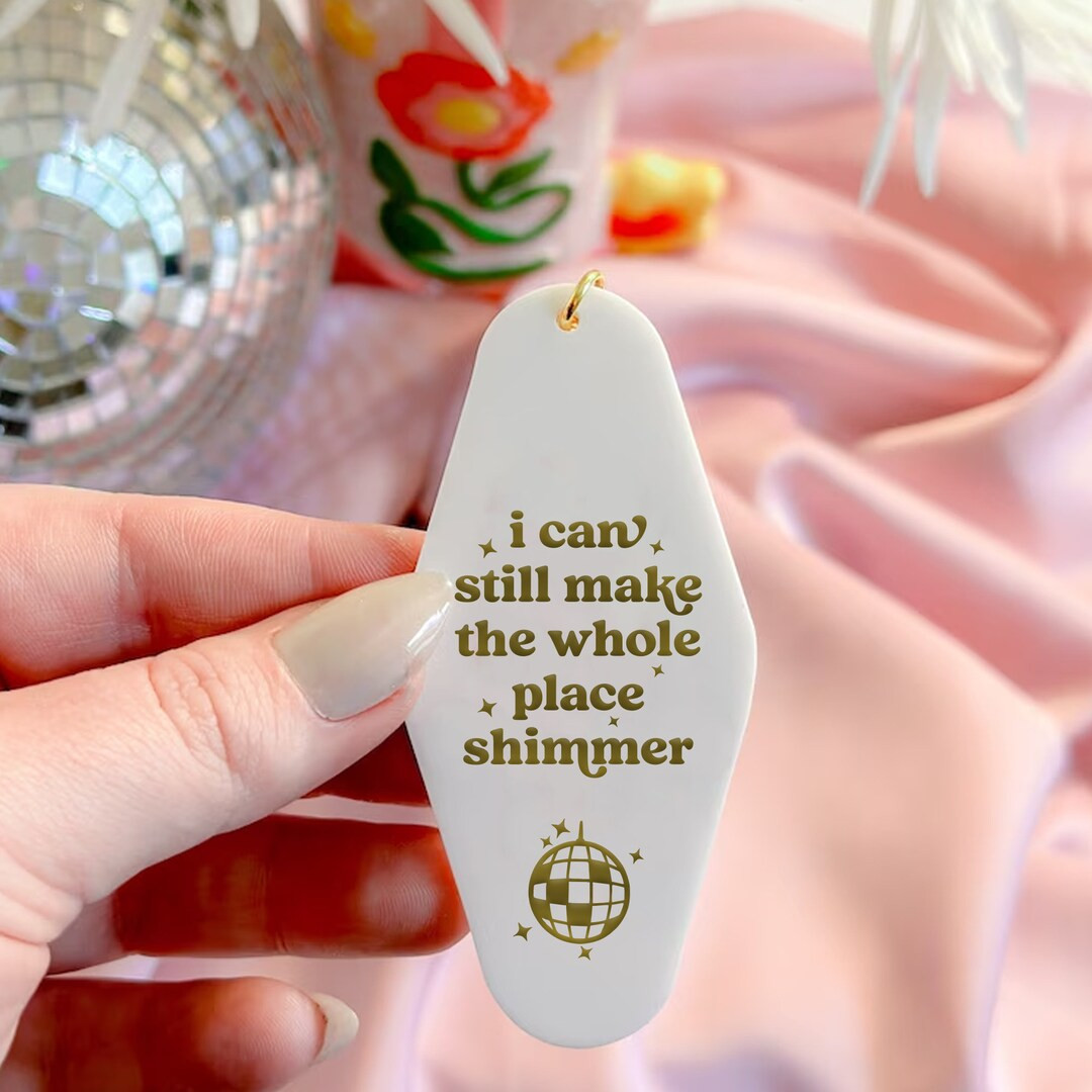 Taylor Swift Bejeweled Keychain - I Can Still Make The Whole Place Shimmer | Gifts for Swiftie Mi... | Etsy (US)