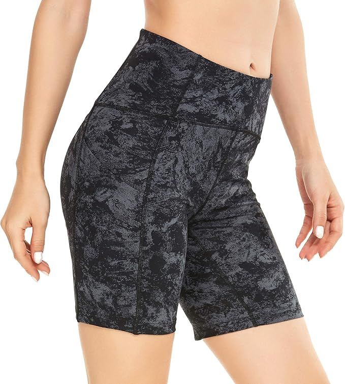 QUEENIEKE Sports Shorts 4.5“/6" Inseam High Waist 3-Pocket Running Shorts for Women 70822 | Amazon (US)