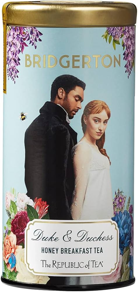 The Republic of Tea - Bridgerton Duke & Dutchess, Honey Breakfast Tea, 36 Tea Bags | Amazon (US)